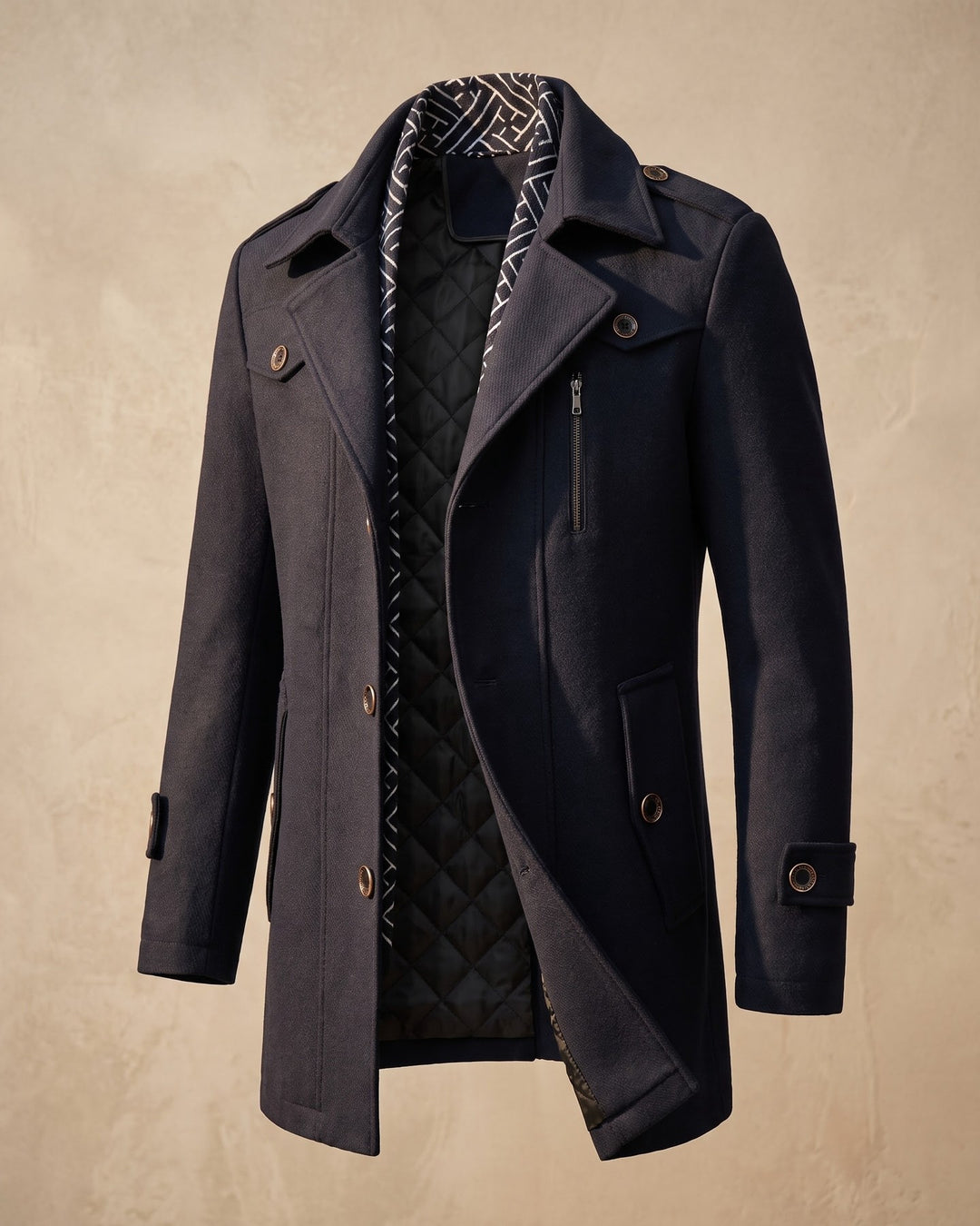 Dario Wool Overcoat