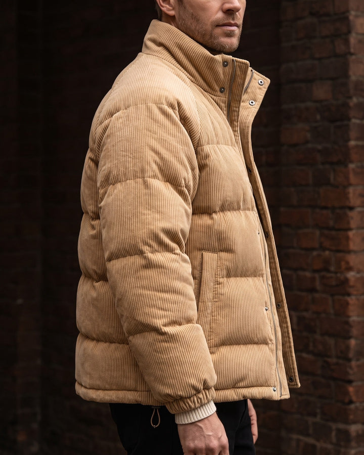 Cesar Corduroy Puffer Jacket