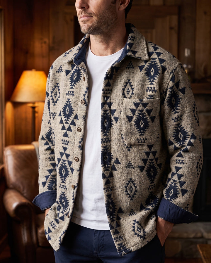 Luis Jacquard Overshirt
