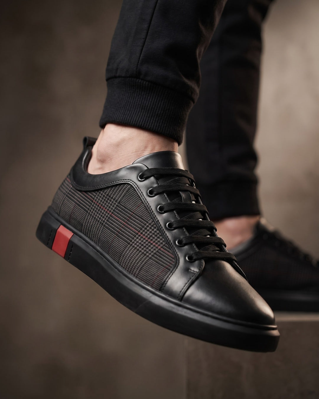 Andrea Faux Leather Sneaker