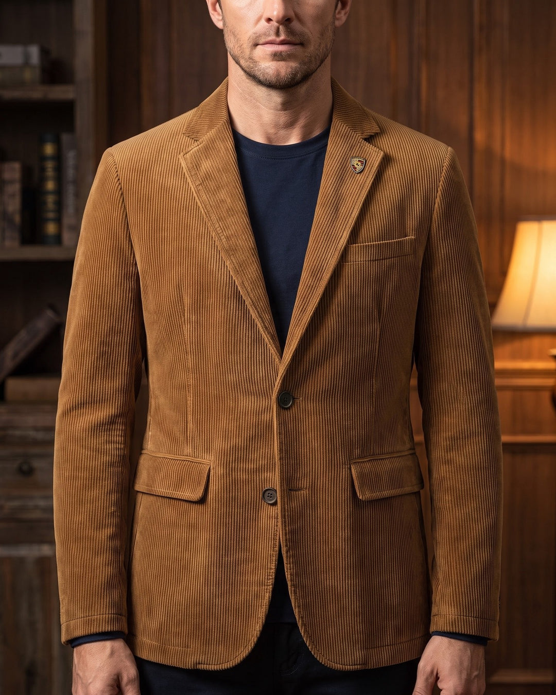 Xavier Cotton Corduroy Blazer