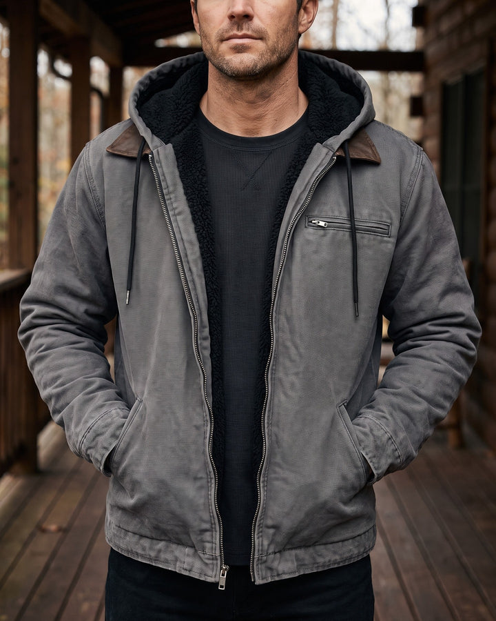 Joao Cotton Hooded Jacket