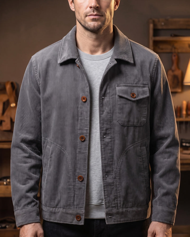 Carlo Corduroy Overshirt Jacket