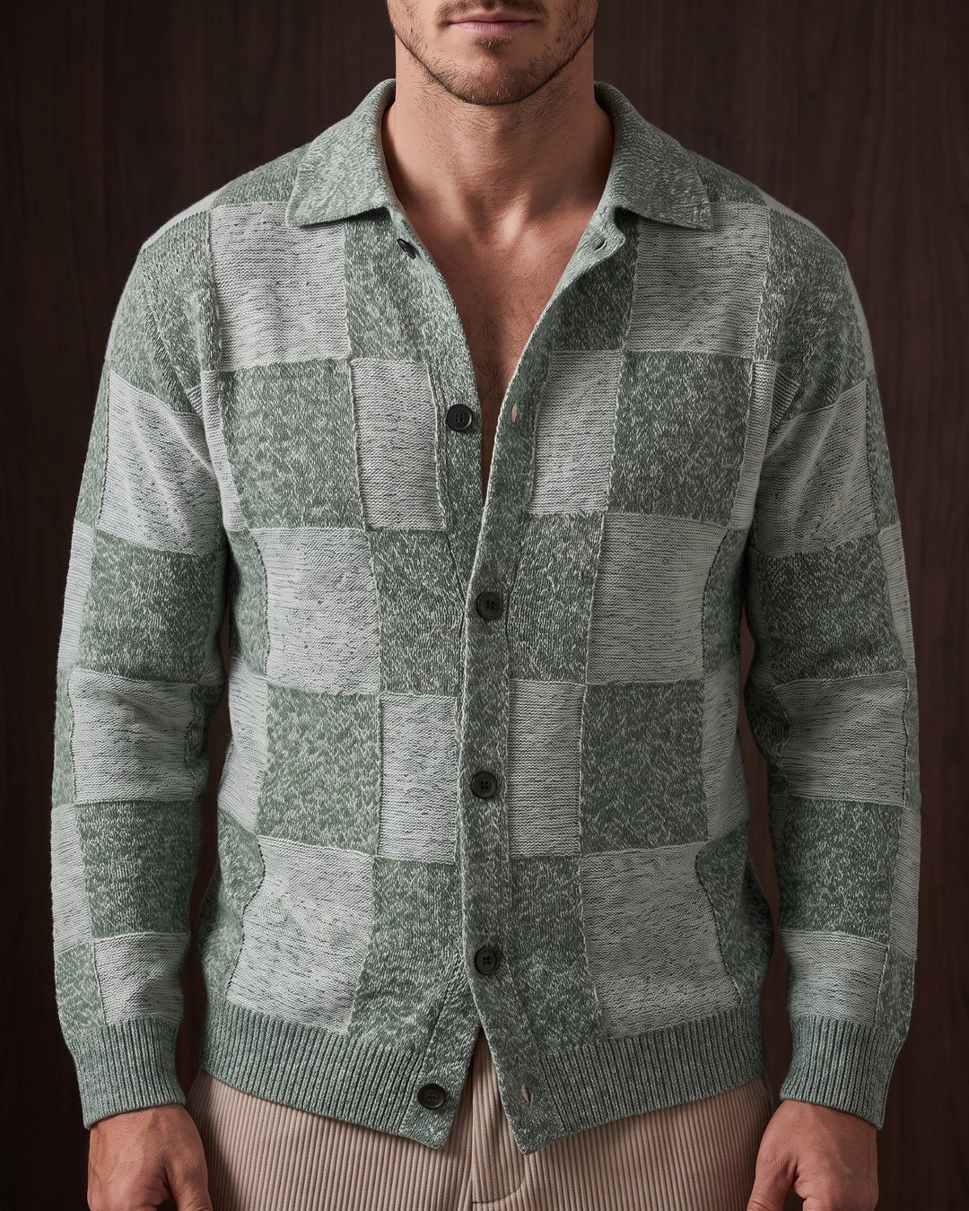 Zeno Knit Cardigan Jacket