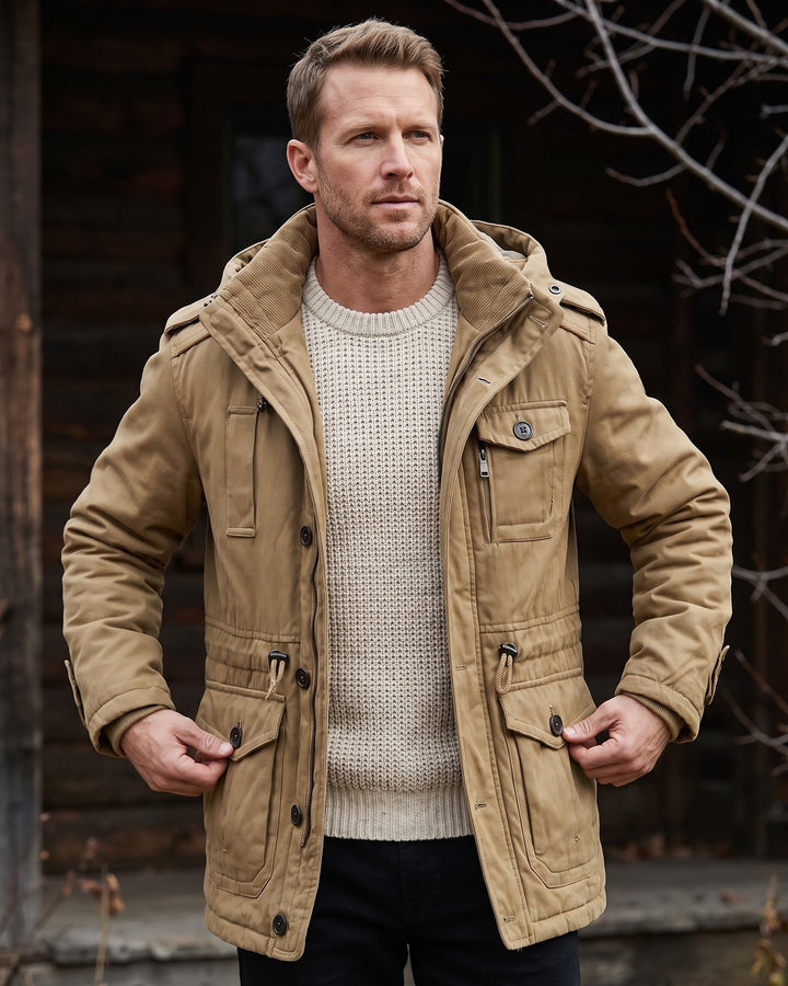 Vittorio Fleece-Lined Hooded Parka