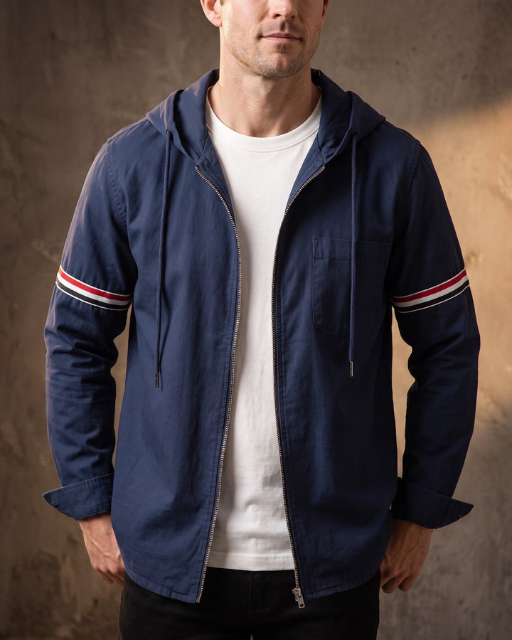 Pio Cotton Hooded Jacket