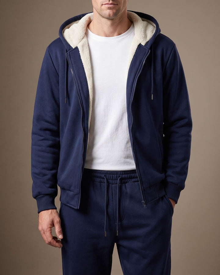 Alonso Sherpa-Lined Tracksuit Set