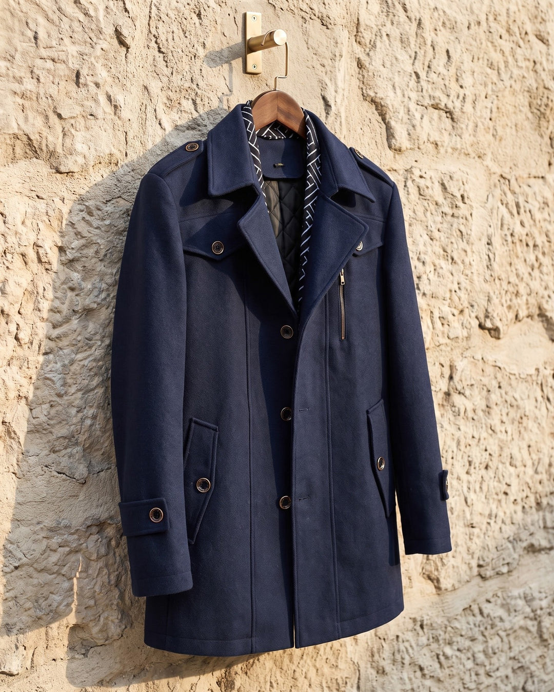 Dario Wool Overcoat