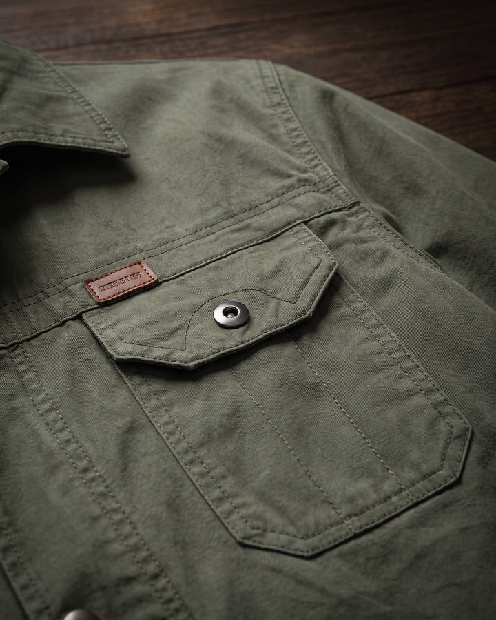 Tiberio Cotton Trucker Jacket