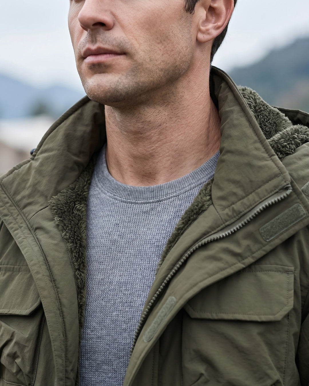 Fulvio Fleece-Lined Hooded Jacket