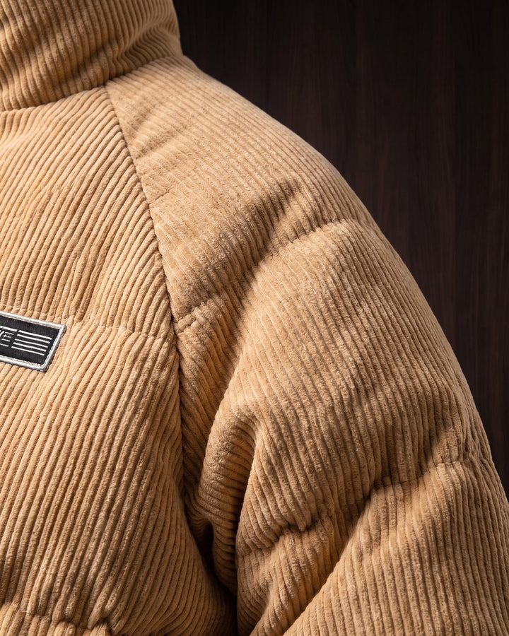 Cesar Corduroy Puffer Jacket