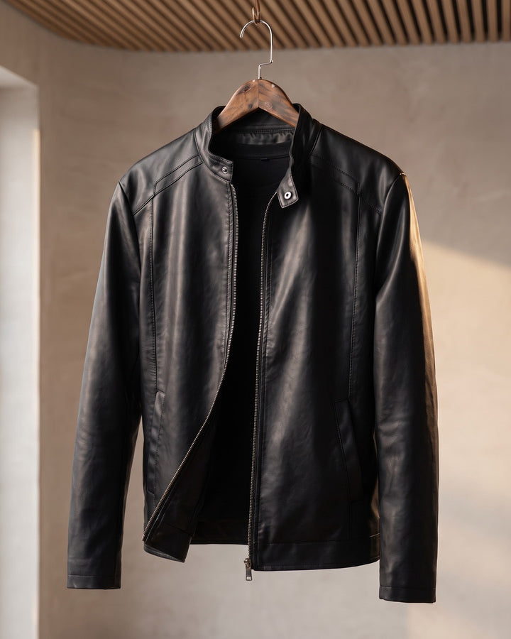 Roberto Faux Leather Jacket