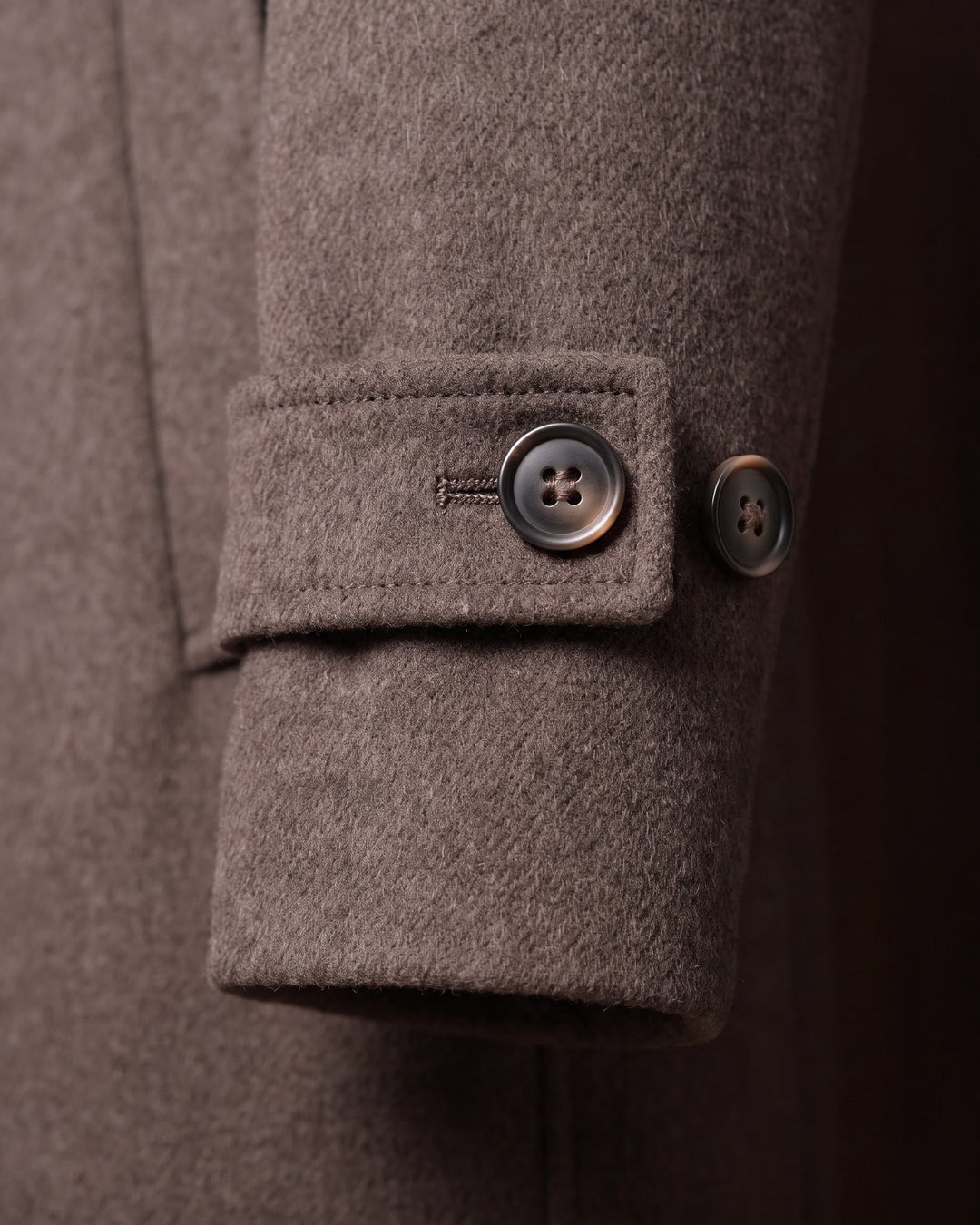 Roman Cashmere Layered Coat