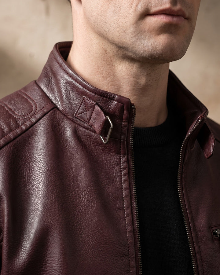 Pasquale Leather Moto Jacket