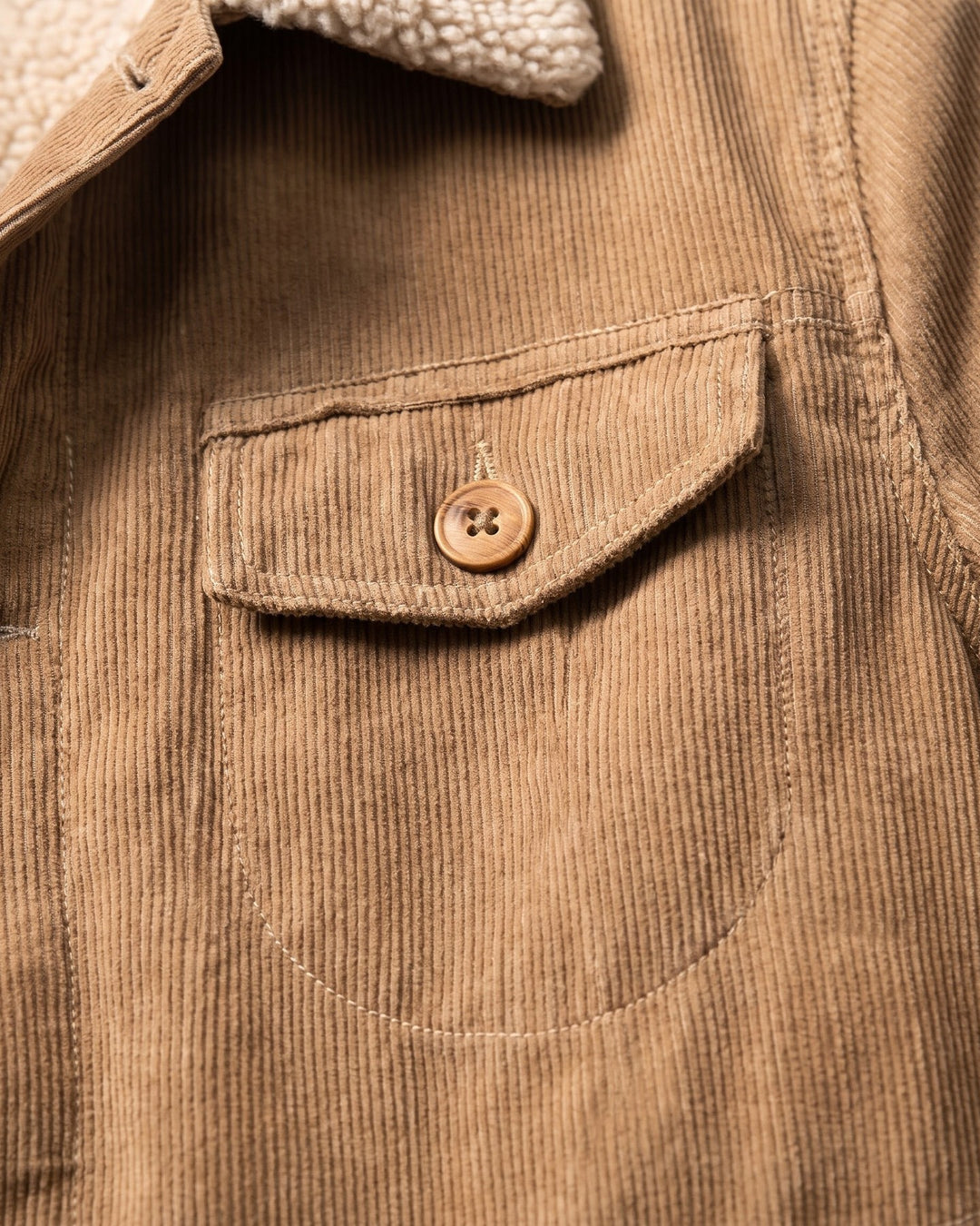 Julian Corduroy Sherpa-Lined Jacket