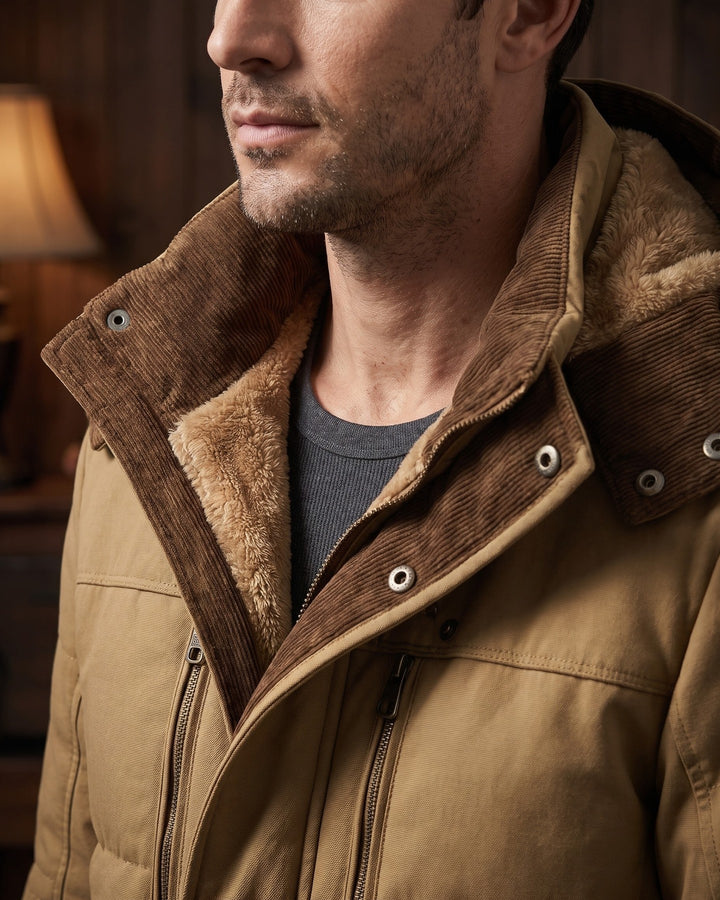 Fortunato Cotton Blend Winter Jacket
