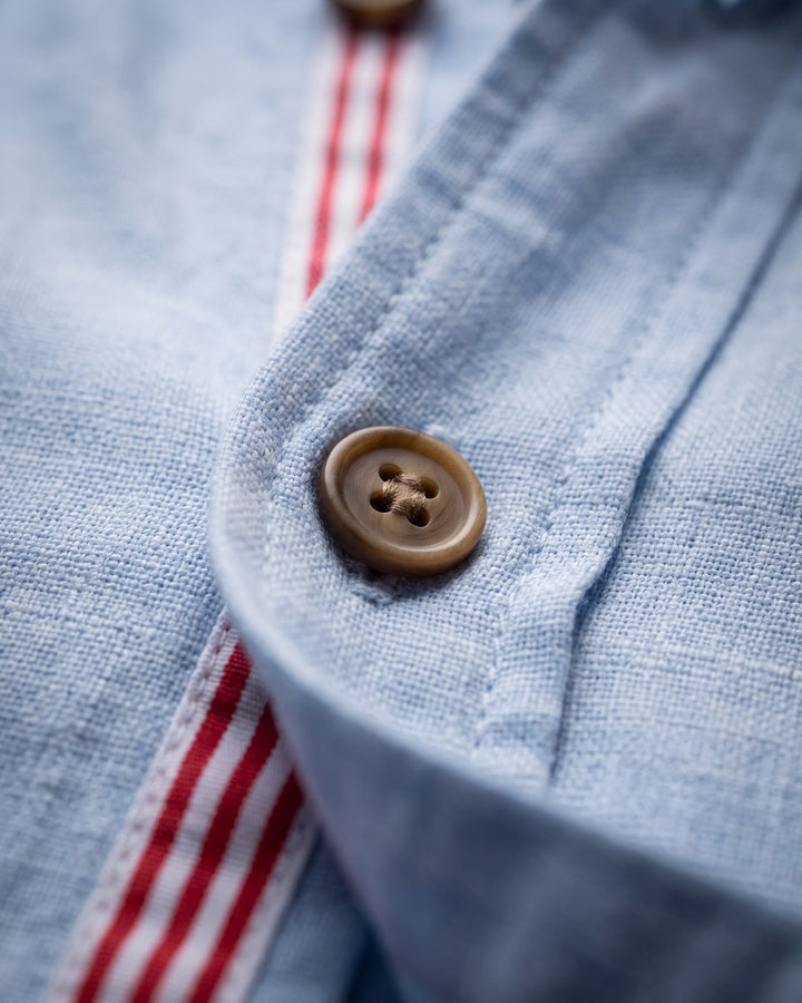 Ramiro Cotton Mandarin Collar Shirt
