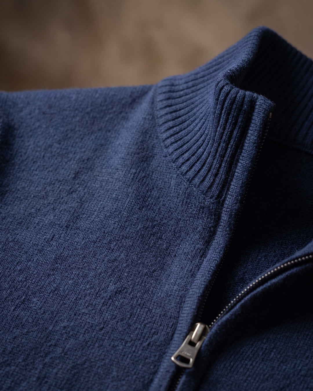 Silvano Cotton Quarter-Zip Sweater