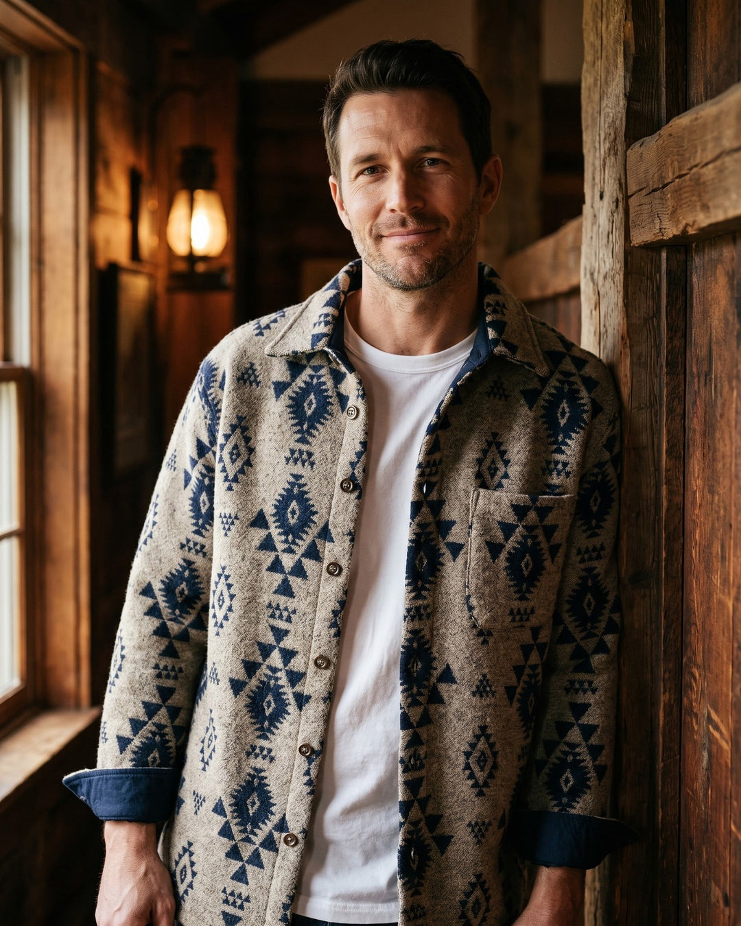 Luis Jacquard Overshirt