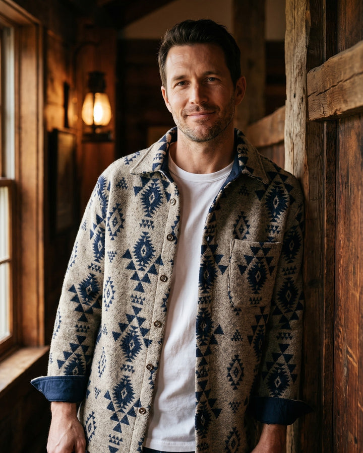 Luis Jacquard Overshirt