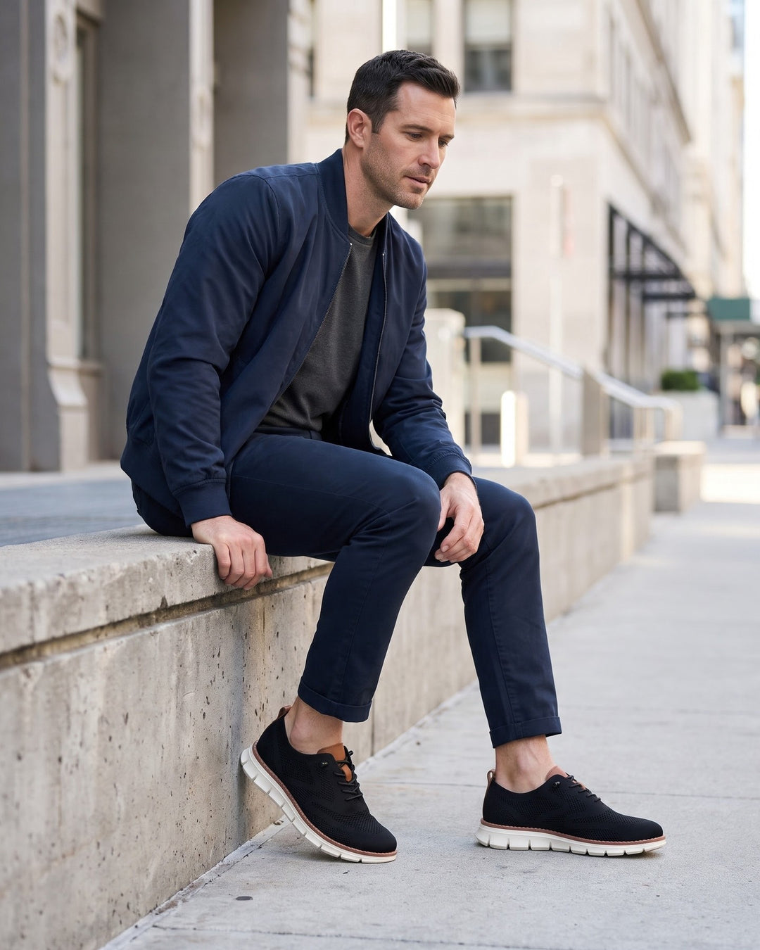 Riccardo Knit Sneaker
