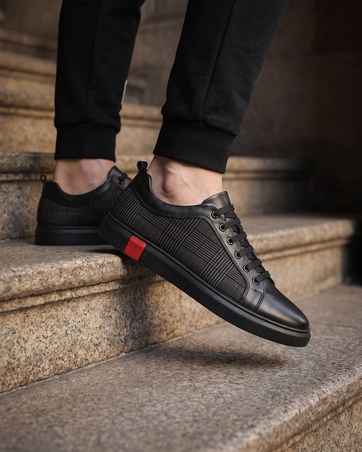 Andrea Faux Leather Sneaker