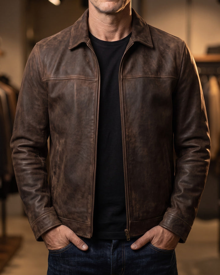 Virgilio Leather Jacket