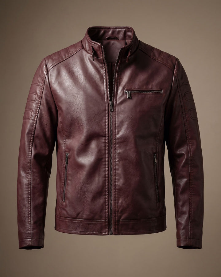 Pasquale Leather Moto Jacket