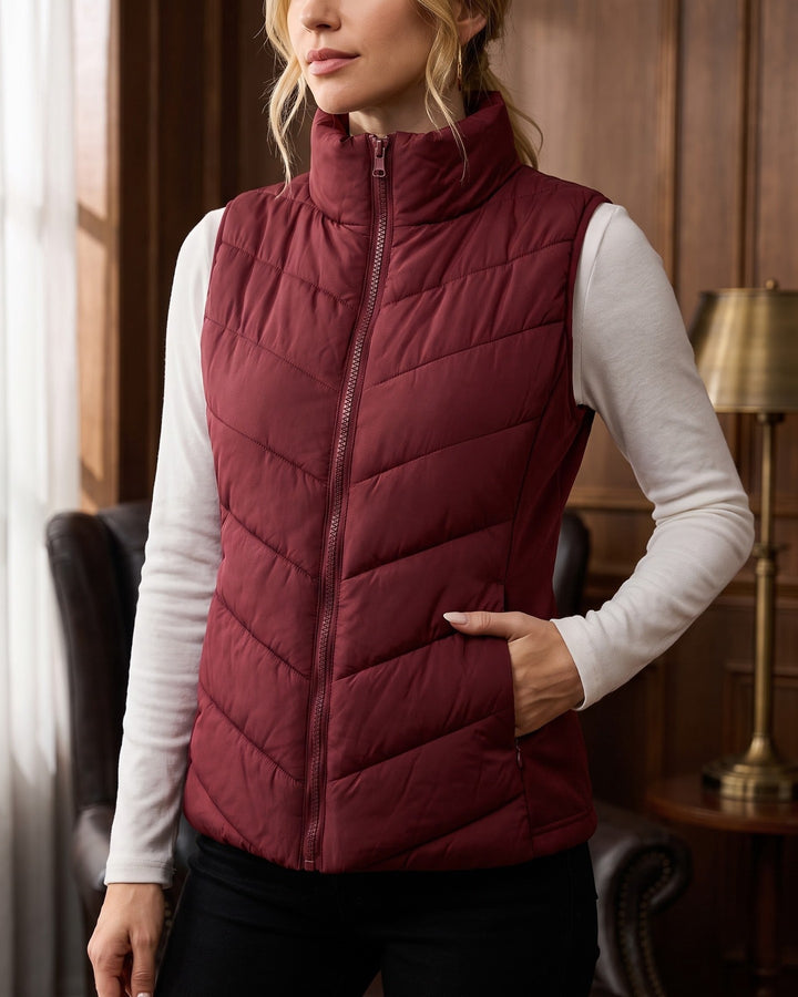 Serenella Quilted Puffer Vest