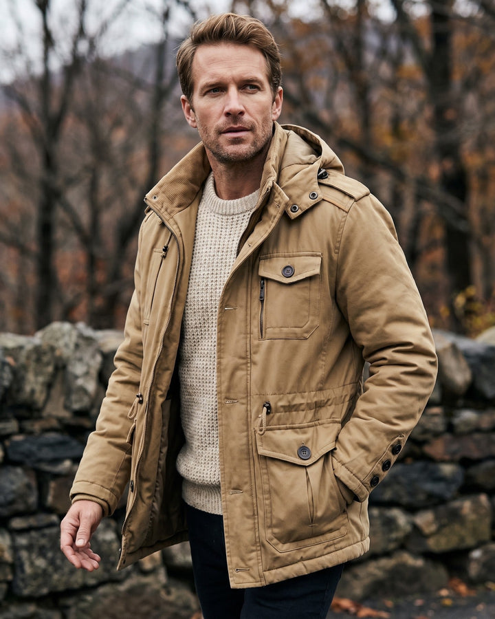 Vittorio Fleece-Lined Hooded Parka