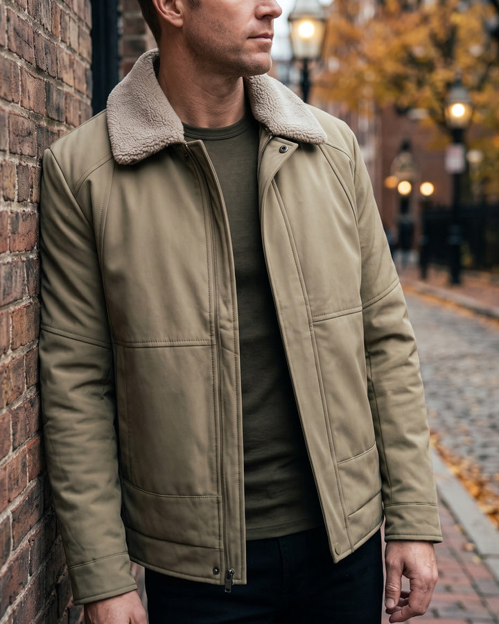 Orazio Sherpa-Lined Jacket