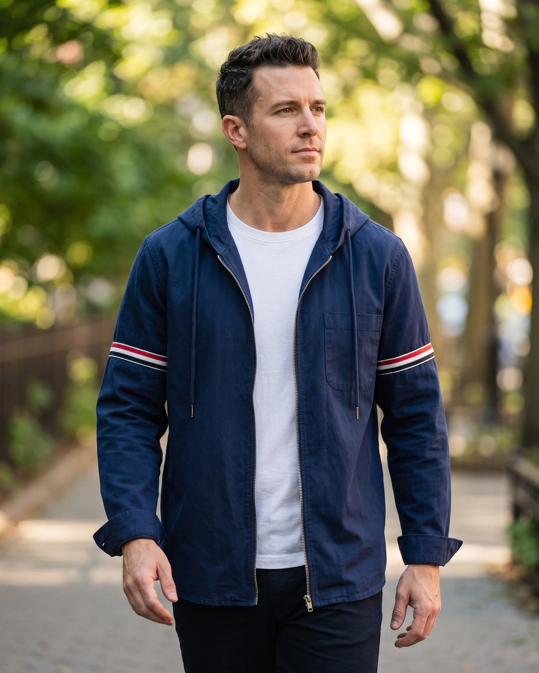 Pio Cotton Hooded Jacket