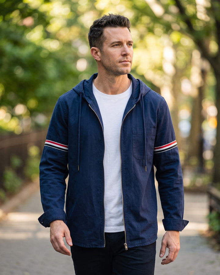Pio Cotton Hooded Jacket