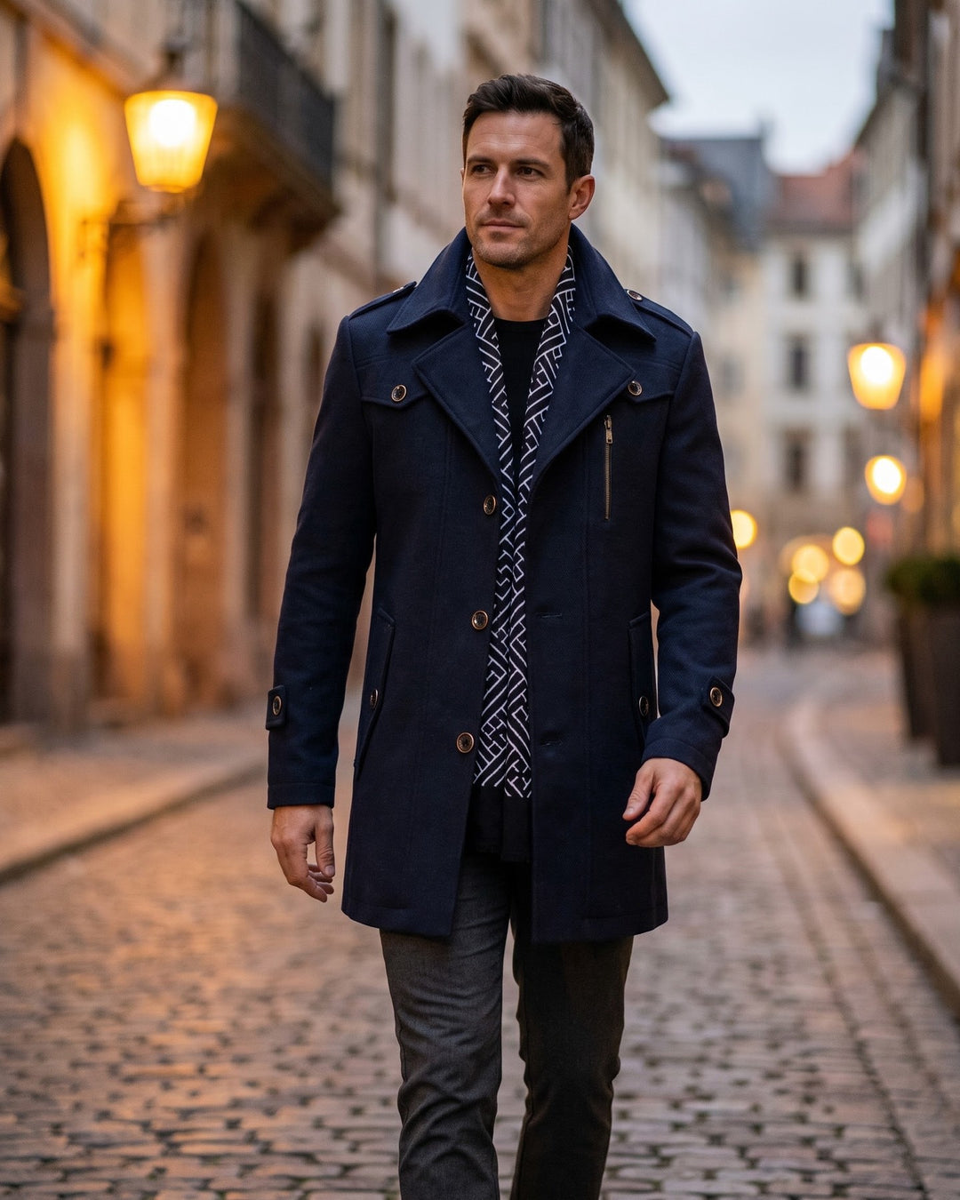 Dario Wool Overcoat