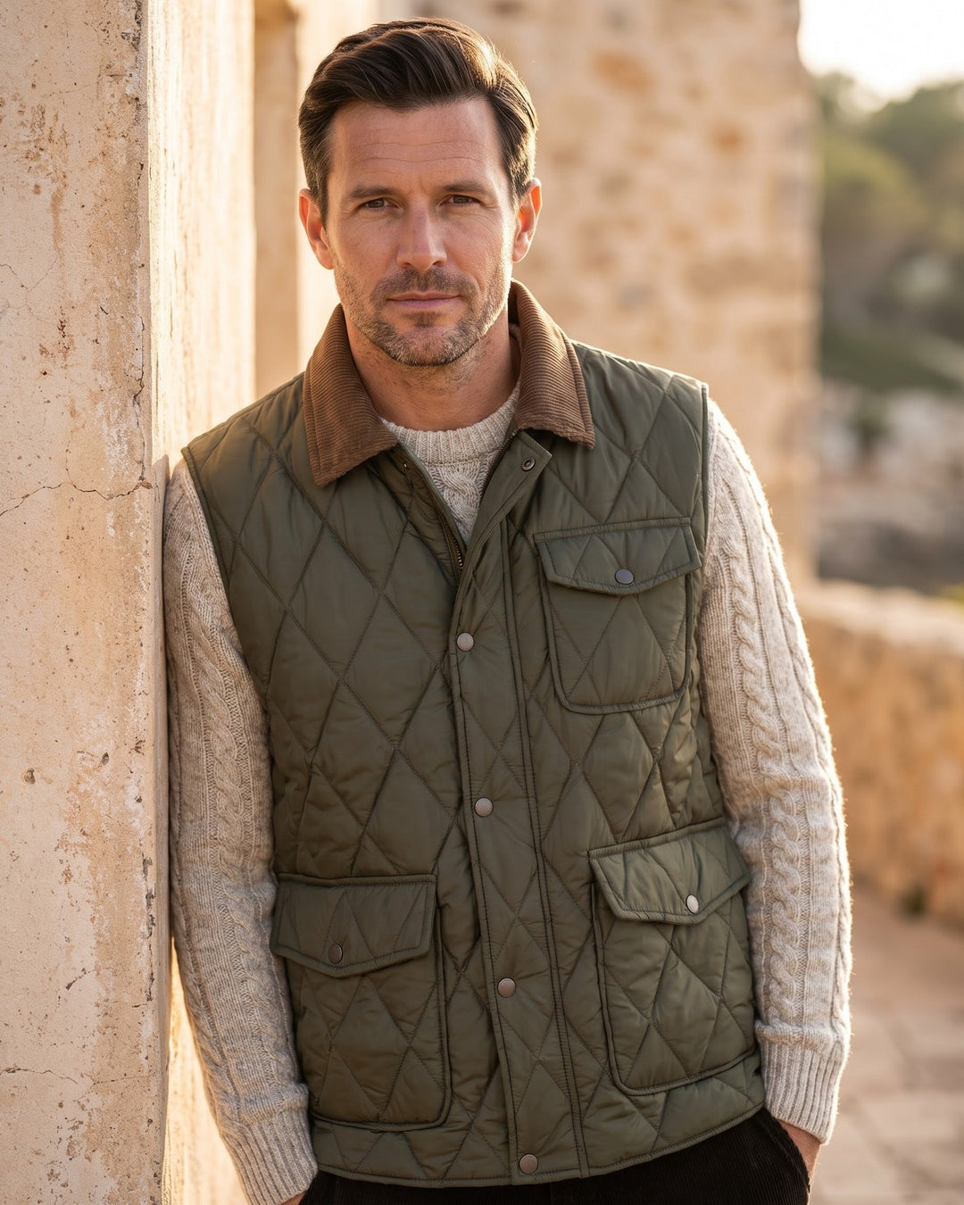 Giuliano Quilted Vest