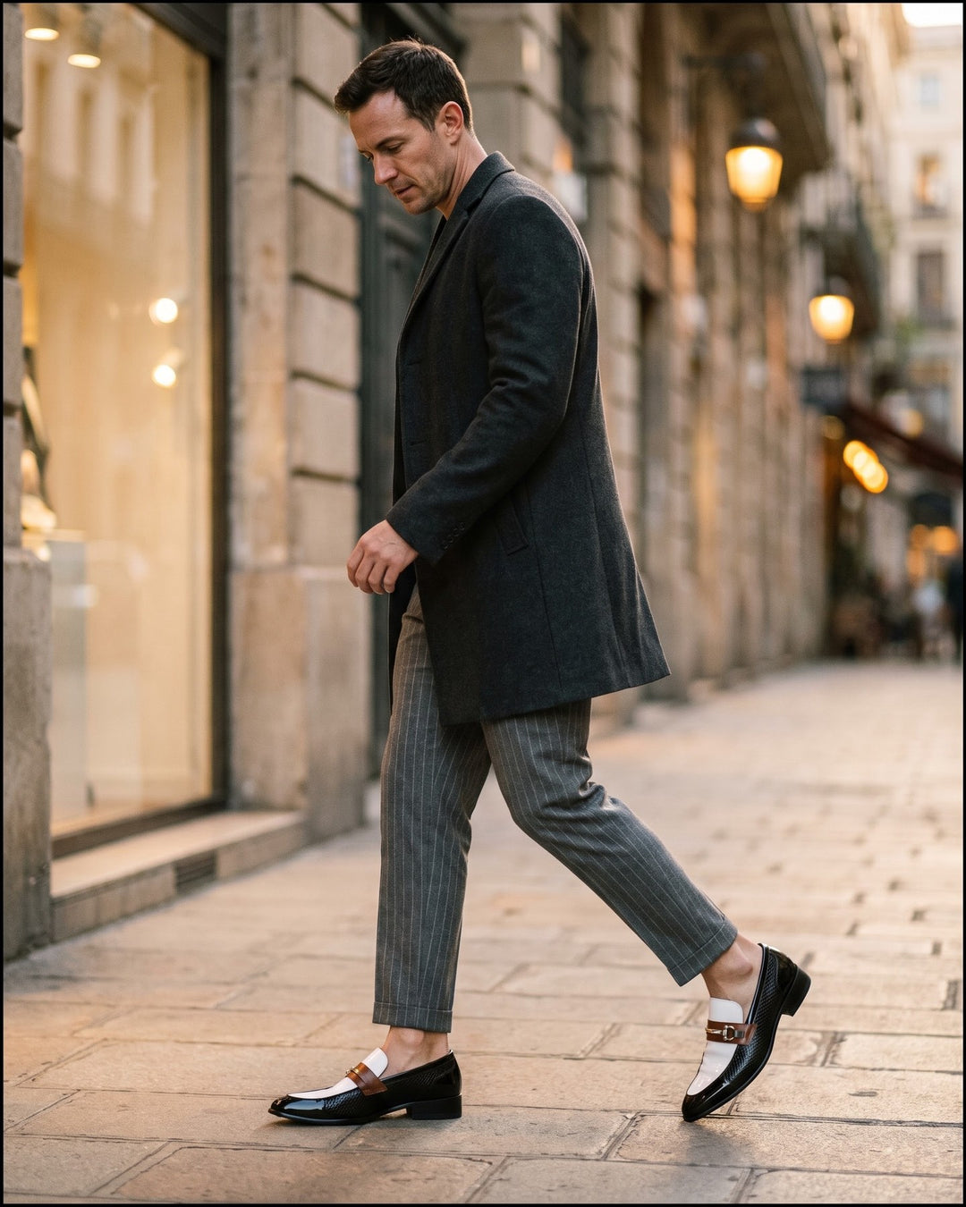 Gualtiero Faux Leather Dress Shoes