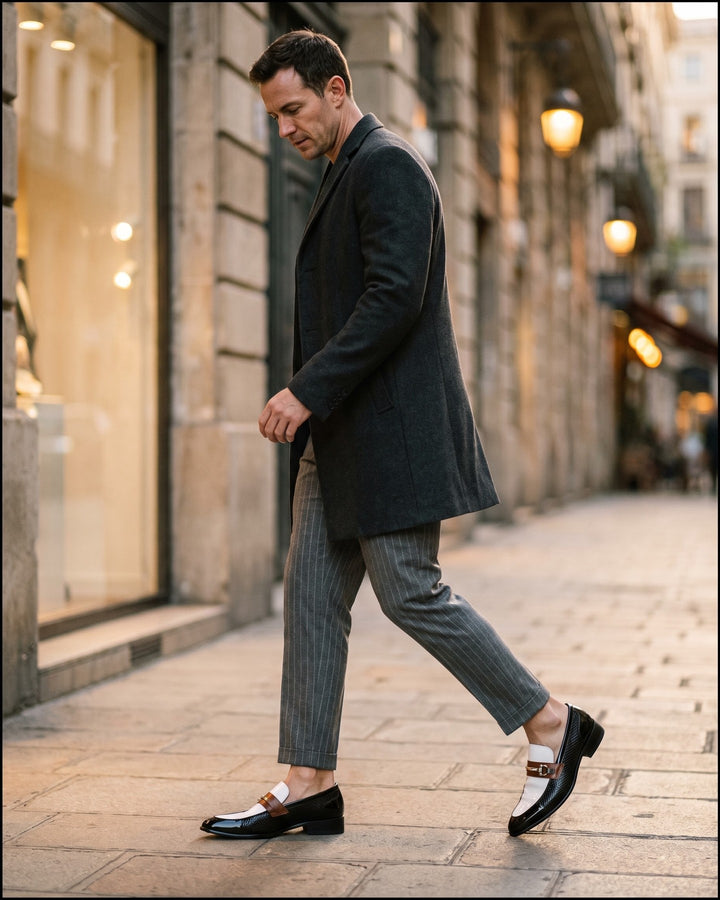 Gualtiero Faux Leather Dress Shoes