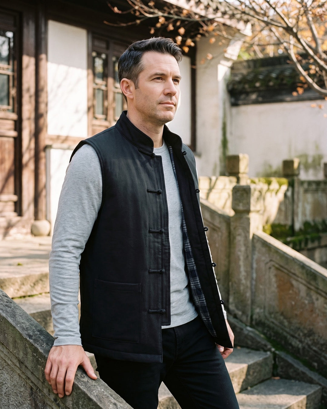 Michele Cotton Quilted Vest