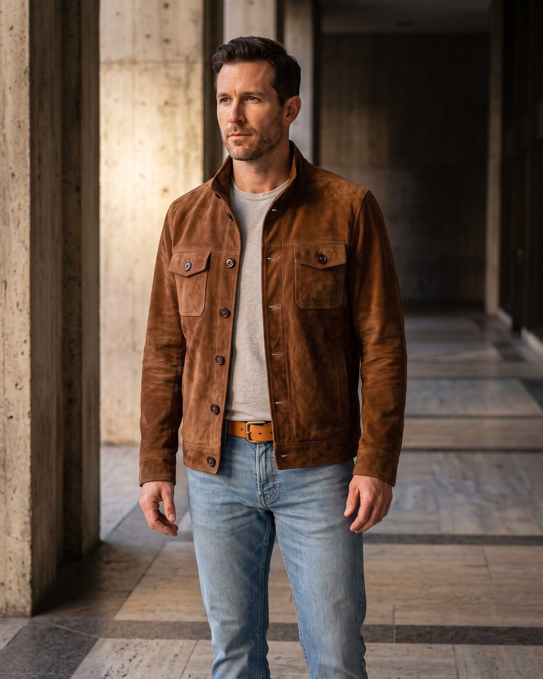 Santiago Suede Jacket