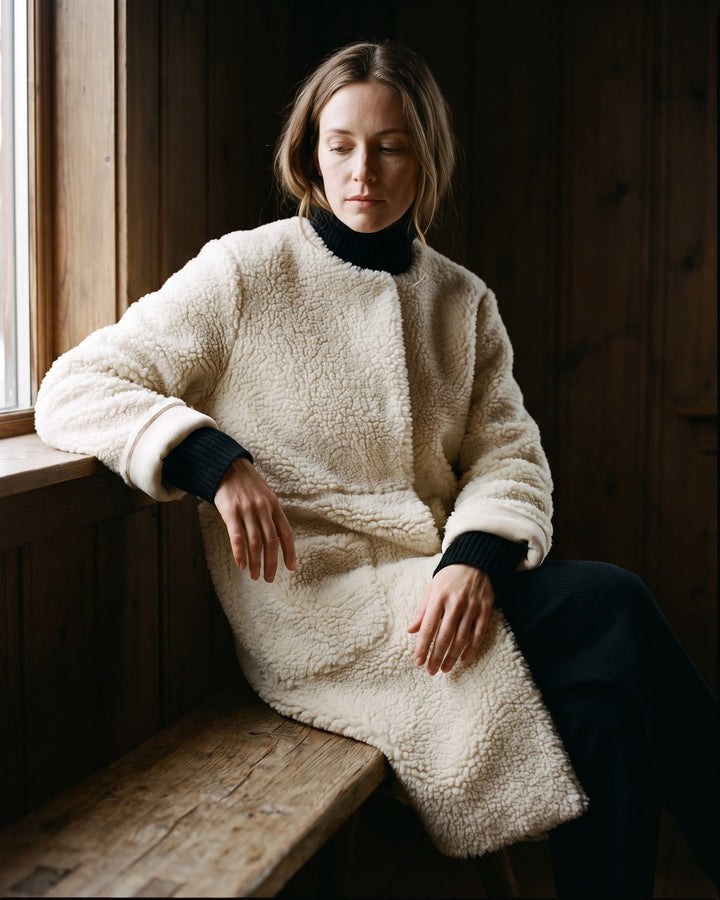 Cristina Shearling Coat