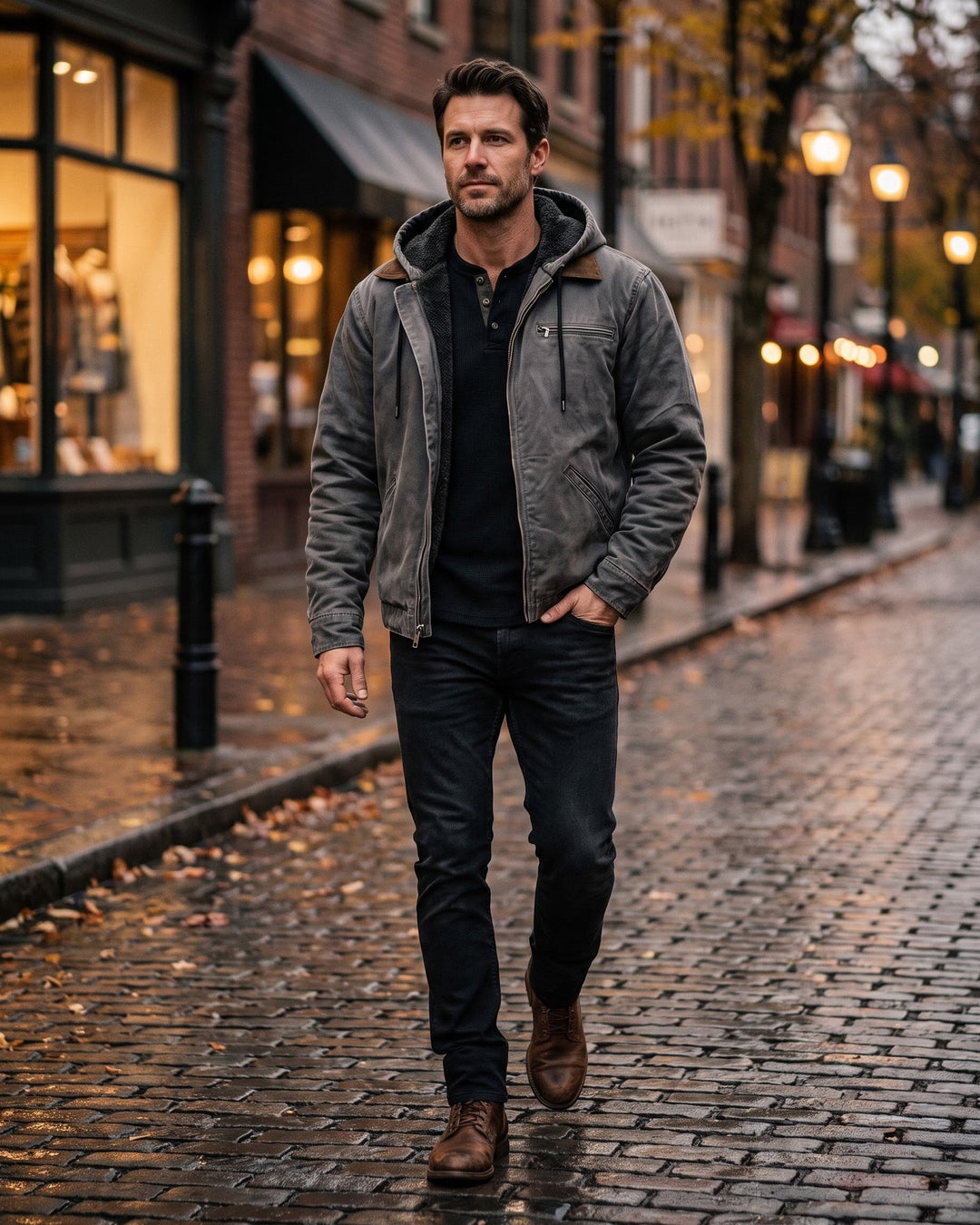 Joao Cotton Hooded Jacket