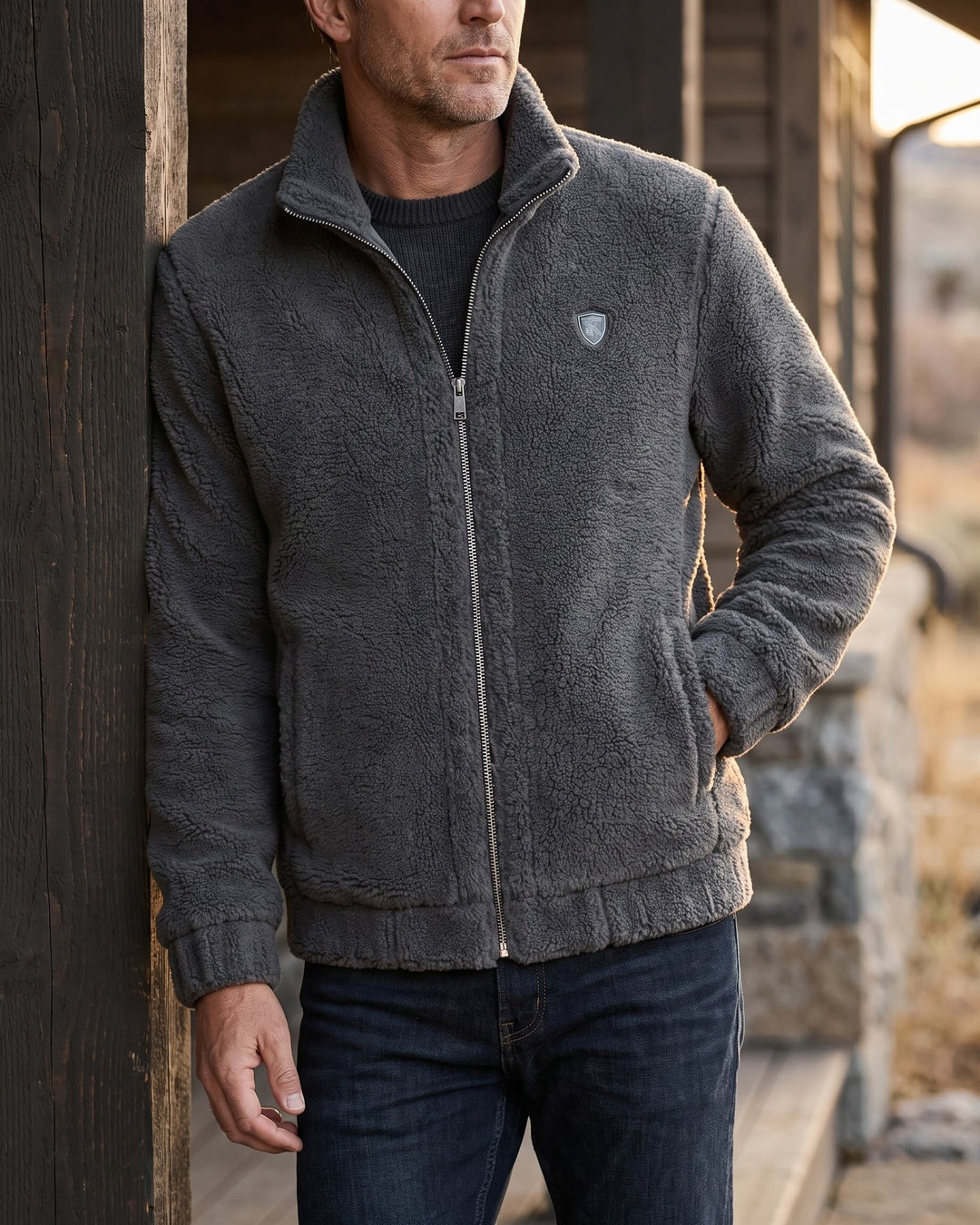 Piero Sherpa Fleece Jacket