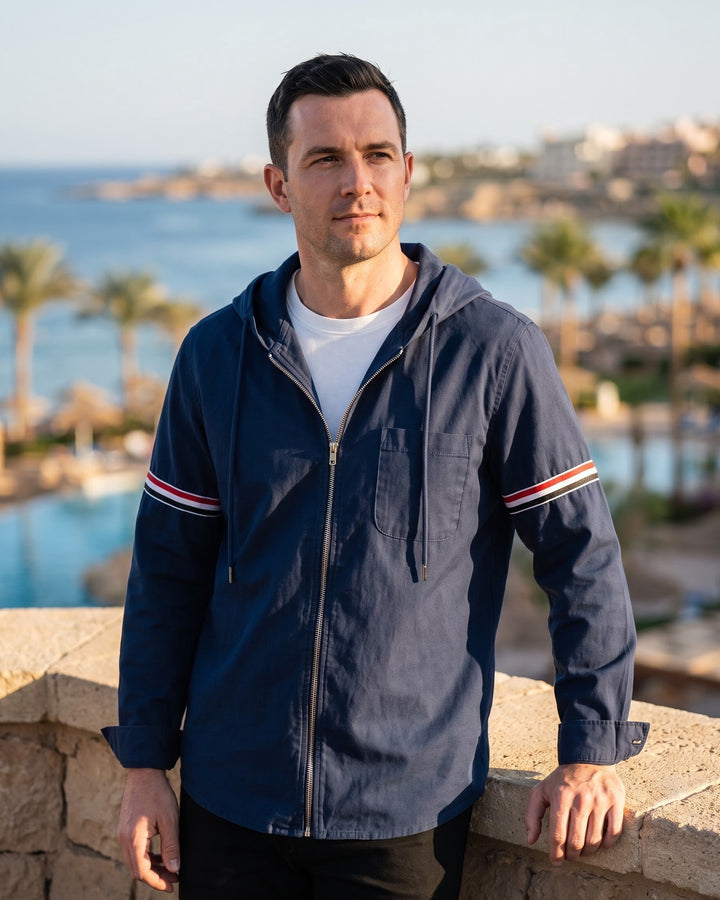 Pio Cotton Hooded Jacket