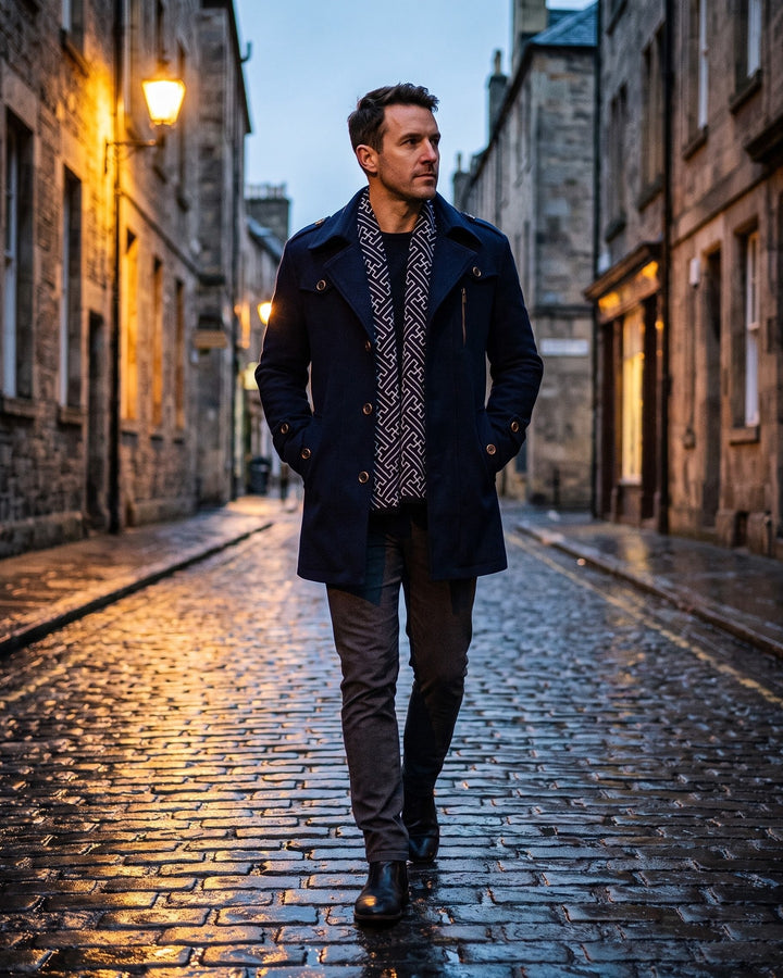 Dario Wool Overcoat
