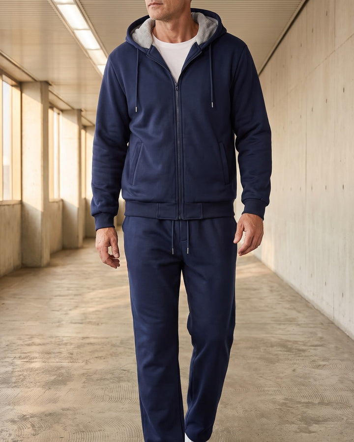 Alonso Sherpa-Lined Tracksuit Set
