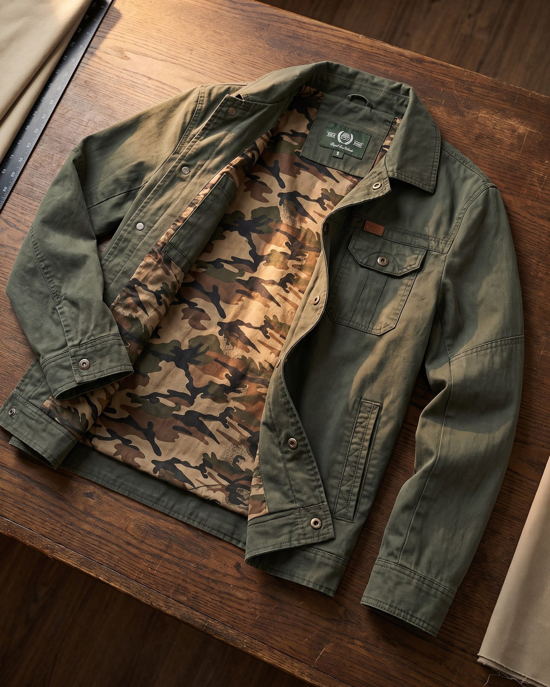 Tiberio Cotton Trucker Jacket