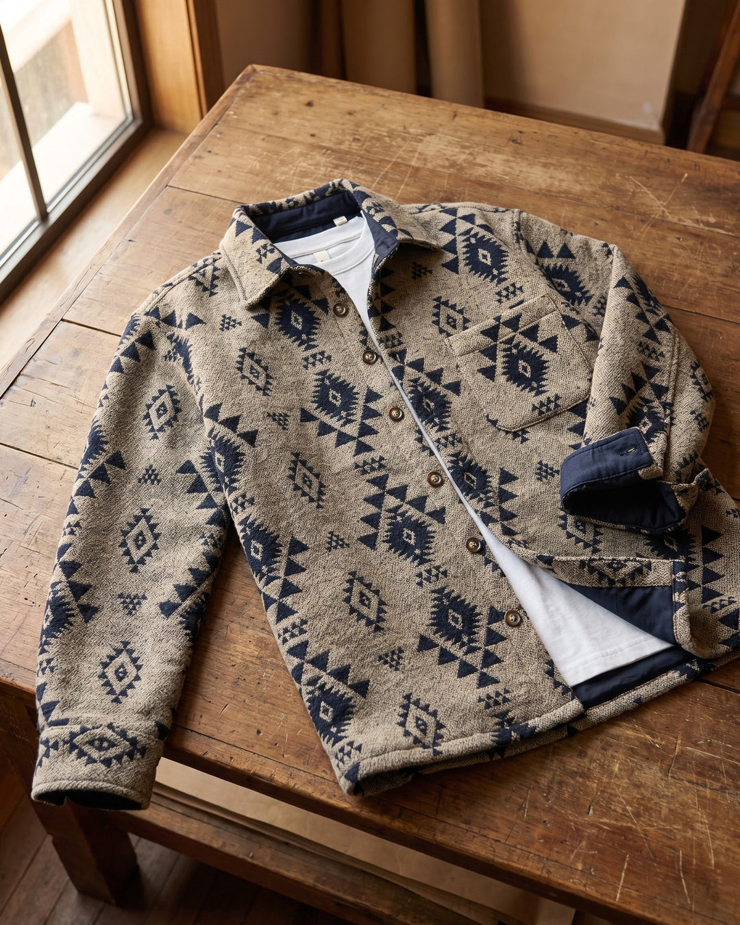 Luis Jacquard Overshirt