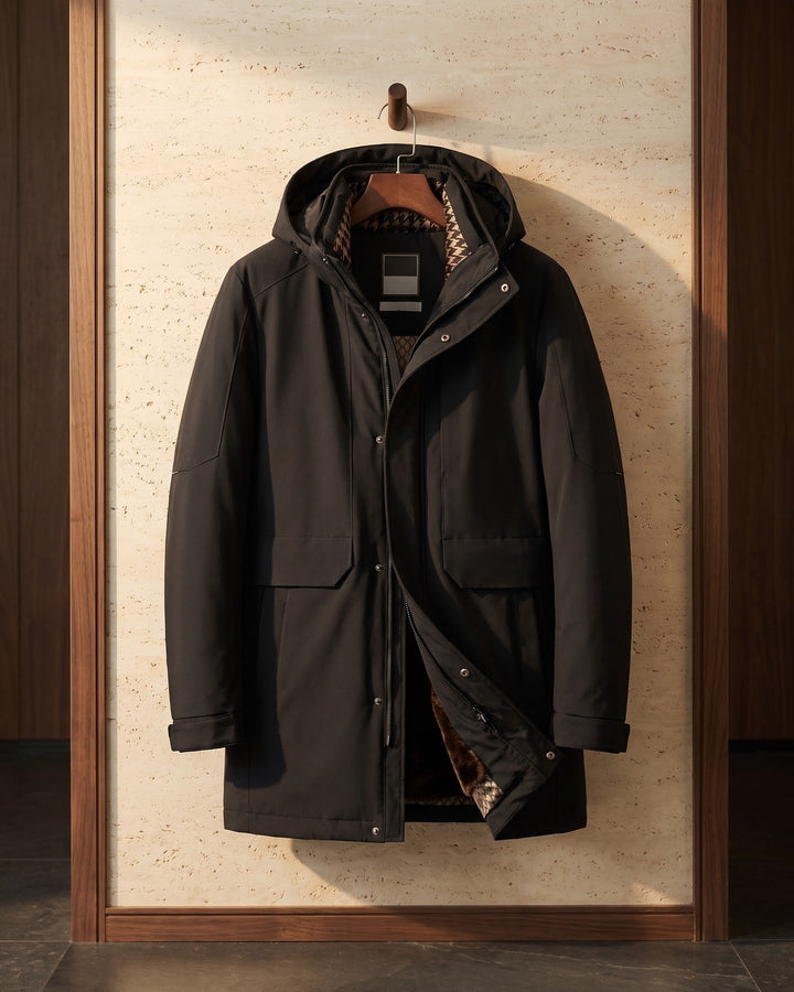 Elio Faux Fur-Lined Winter Parka