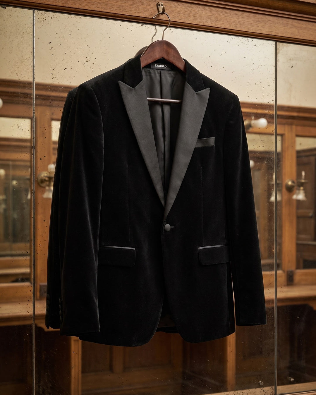 Pedro Velvet Tuxedo Blazer