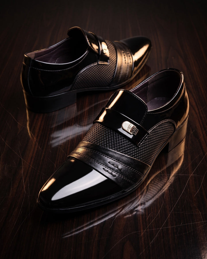 Gualtiero Faux Leather Dress Shoes